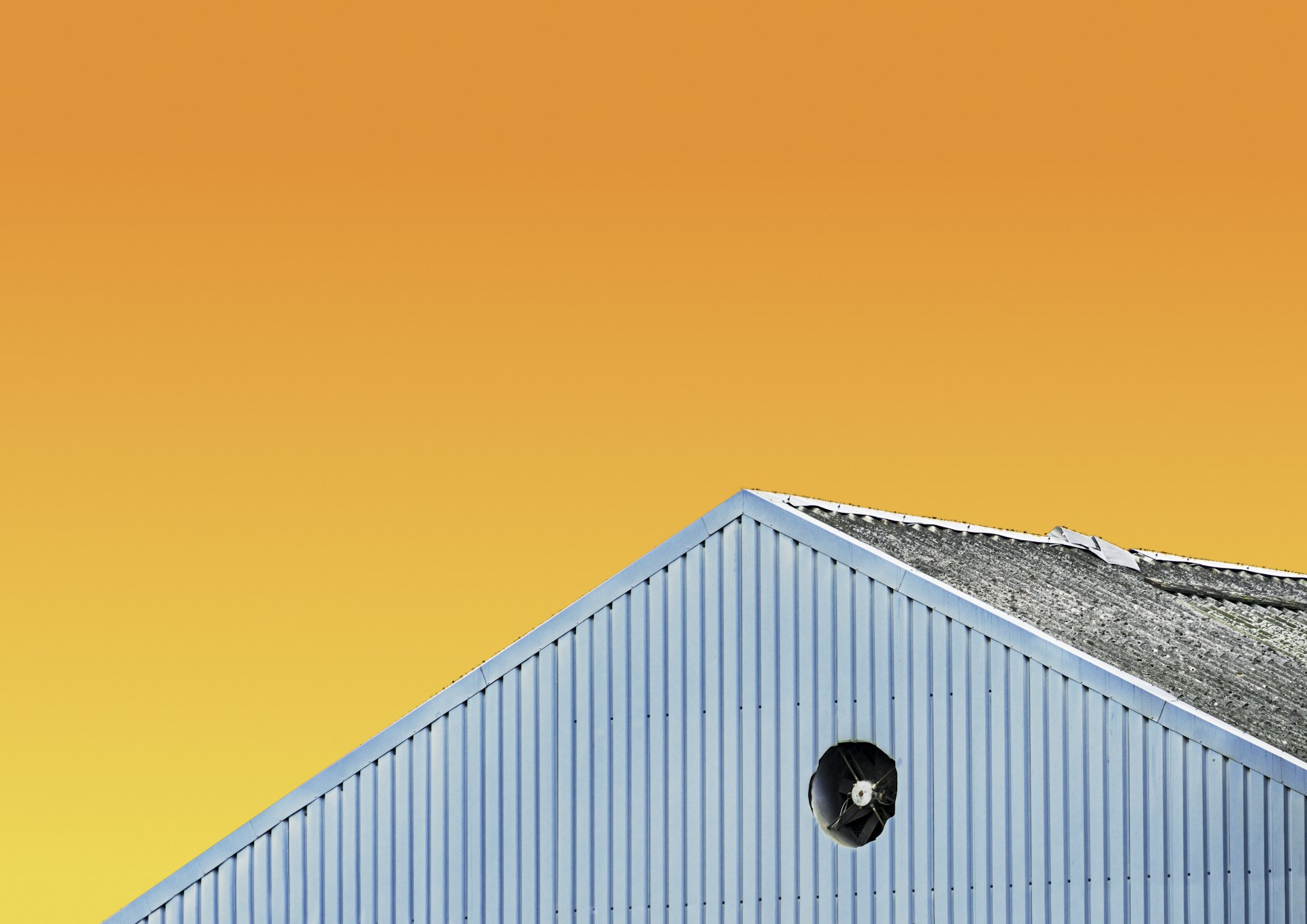 A photo of a roof